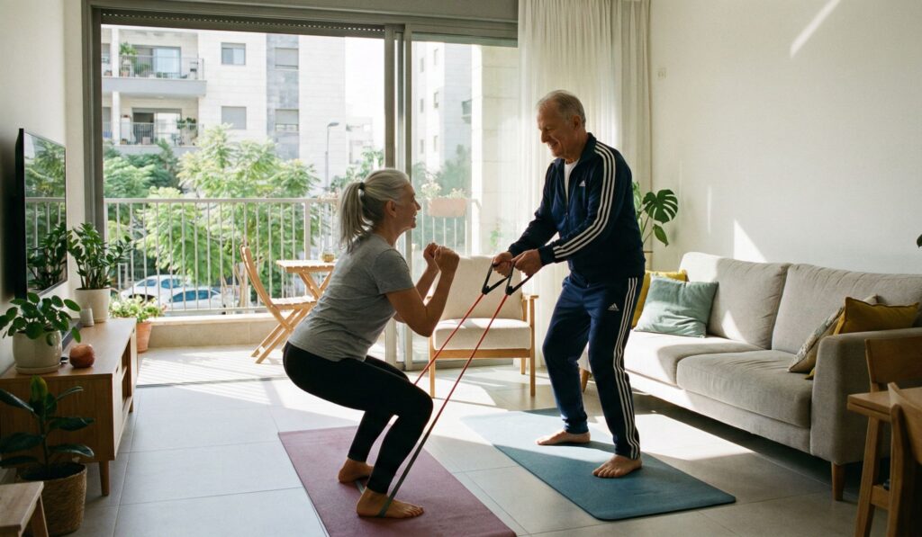 אימון ספורט לגיל השלישי