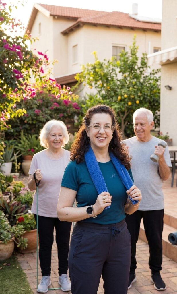 אימון ספורט אישי לגיל השלישי