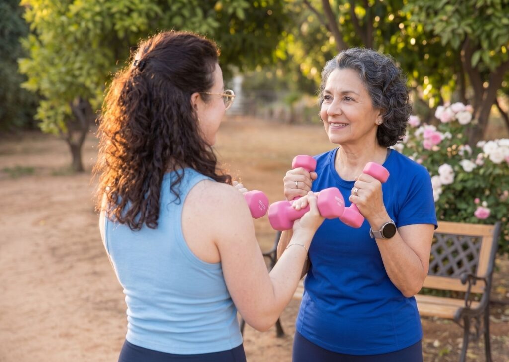 אימון ספורט אישי לגיל השלישי