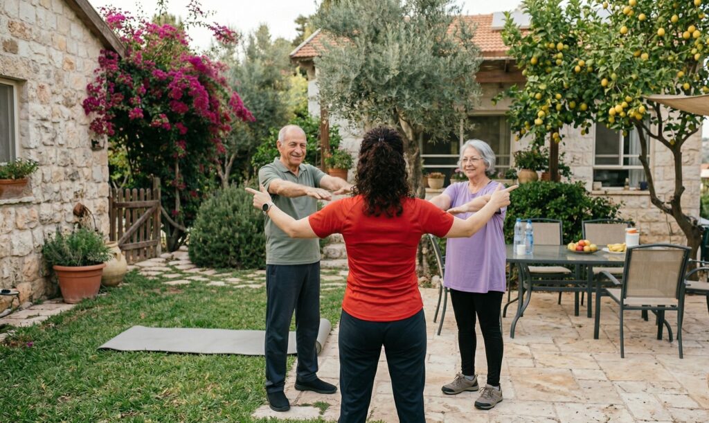 אימון ספורט לעצמאות בגיל השלישי